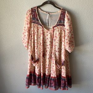 Free people Penny Lane mini dress XS